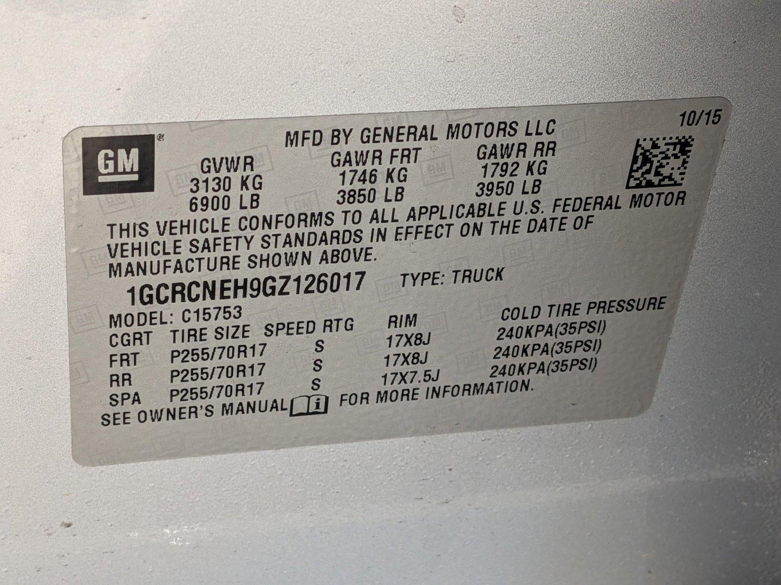 2016 Chevrolet Silverado 1500 LS