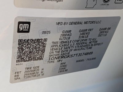 2026 Chevrolet Traverse LT