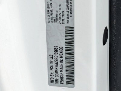 2024 RAM ProMaster Delivery Van BE Base