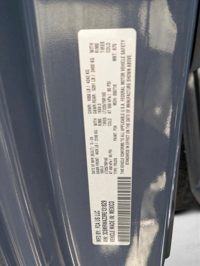 2024 RAM ProMaster Delivery Van BE Base