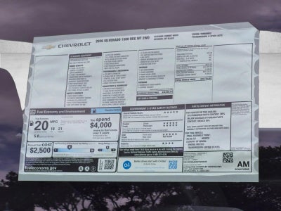 2026 Chevrolet Silverado 1500 WT