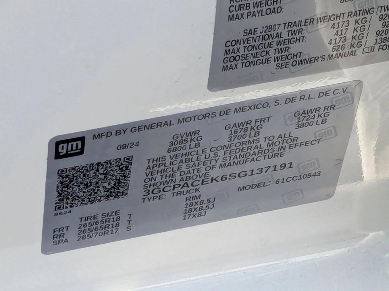 2025 Chevrolet Silverado 1500 LT