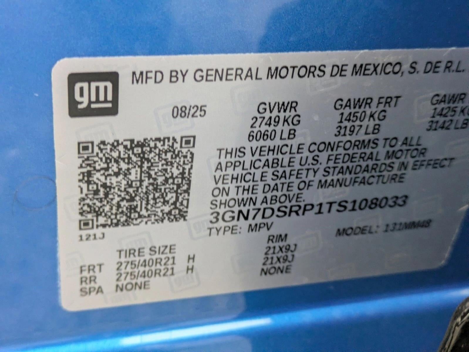 2026 Chevrolet Equinox EV RS