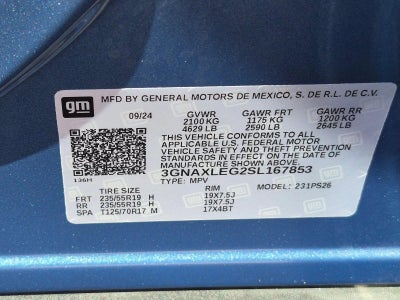 2025 Chevrolet Equinox RS