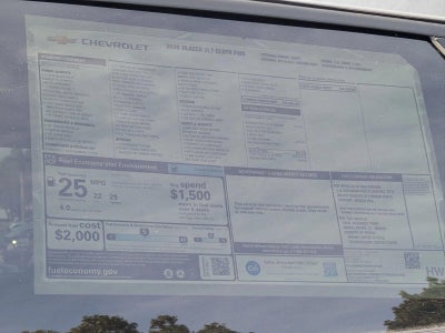 2026 Chevrolet Blazer 2LT