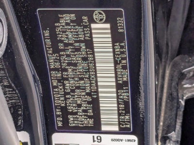 2025 Toyota Camry LE