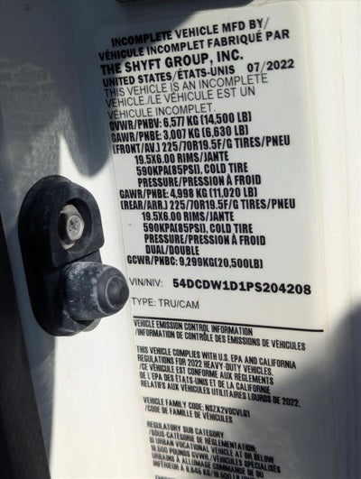 2023 Chevrolet Low Cab Forward 4500 1WT