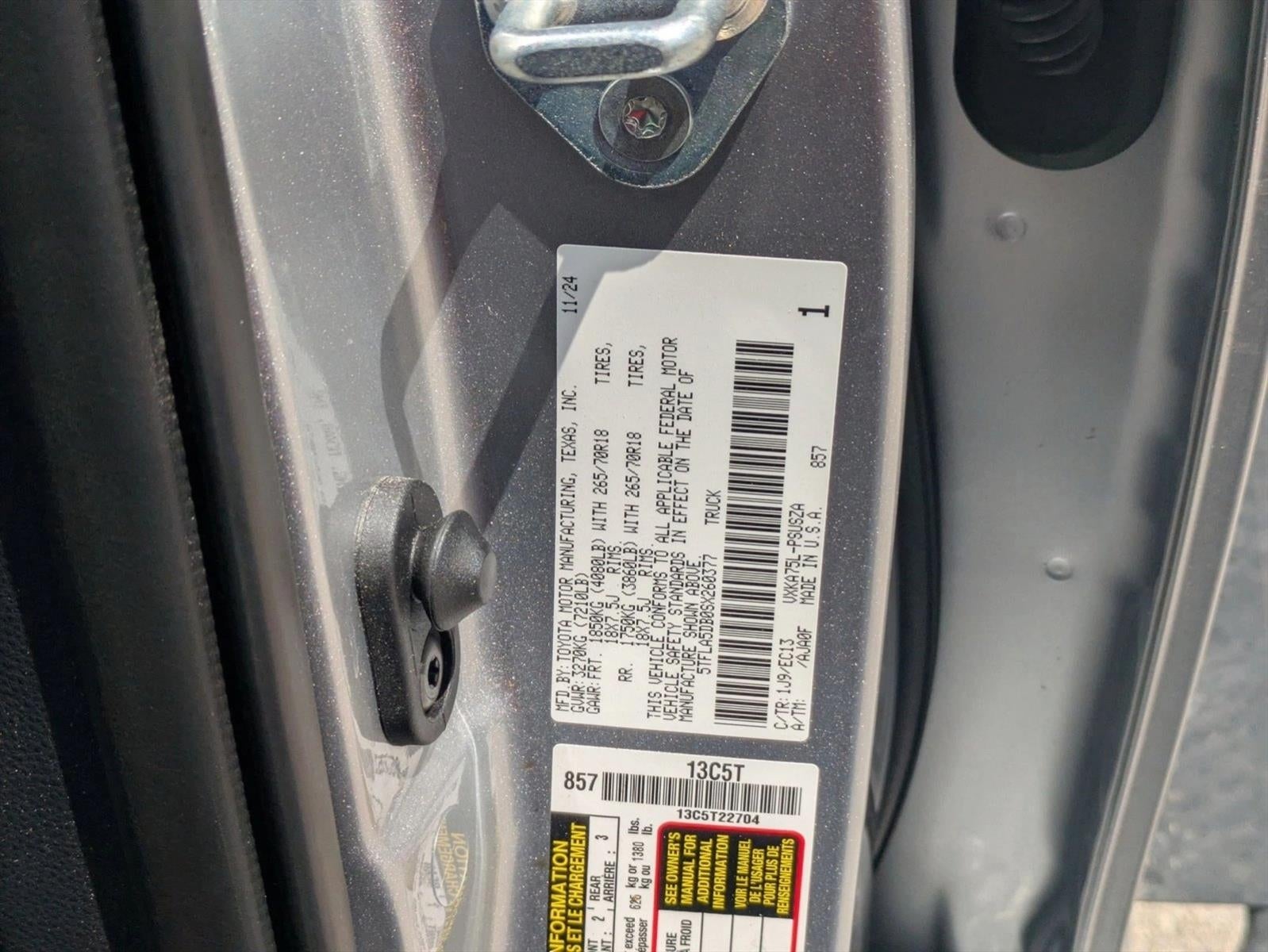 2025 Toyota Tundra 4WD SR