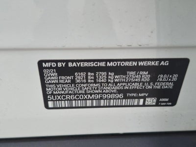 2021 BMW X5 xDrive40i