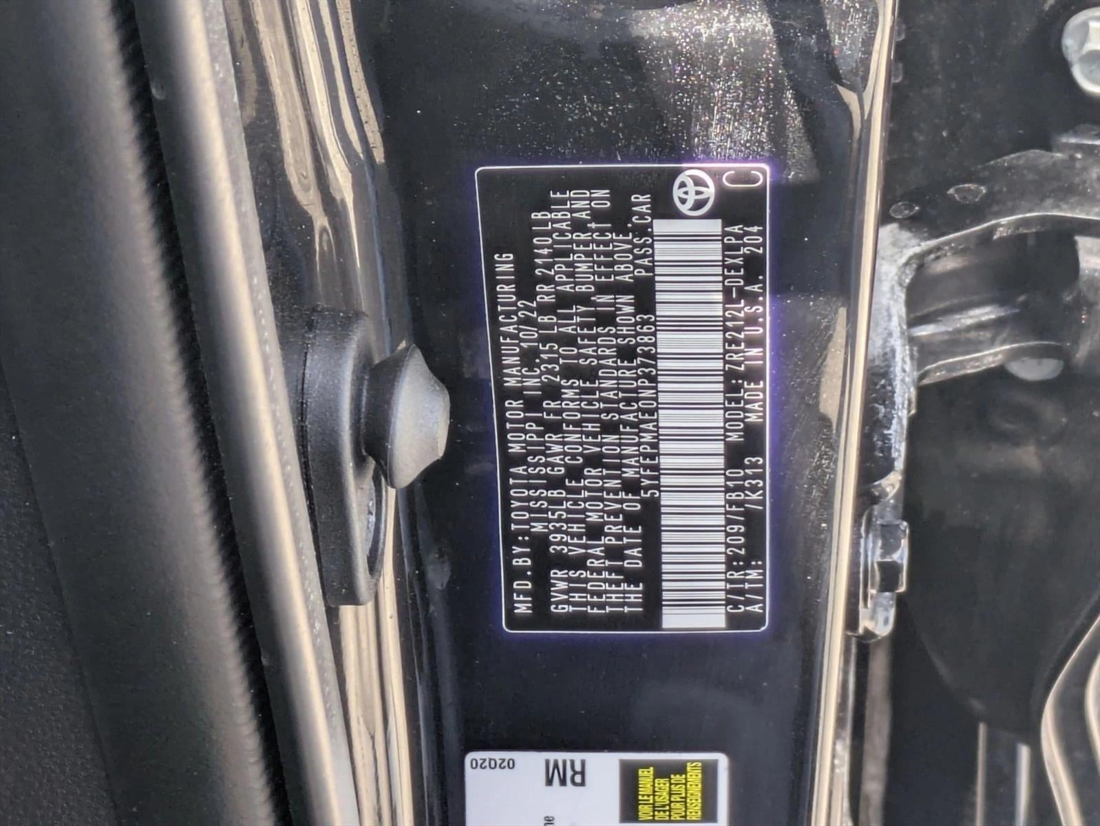 2022 Toyota Corolla LE