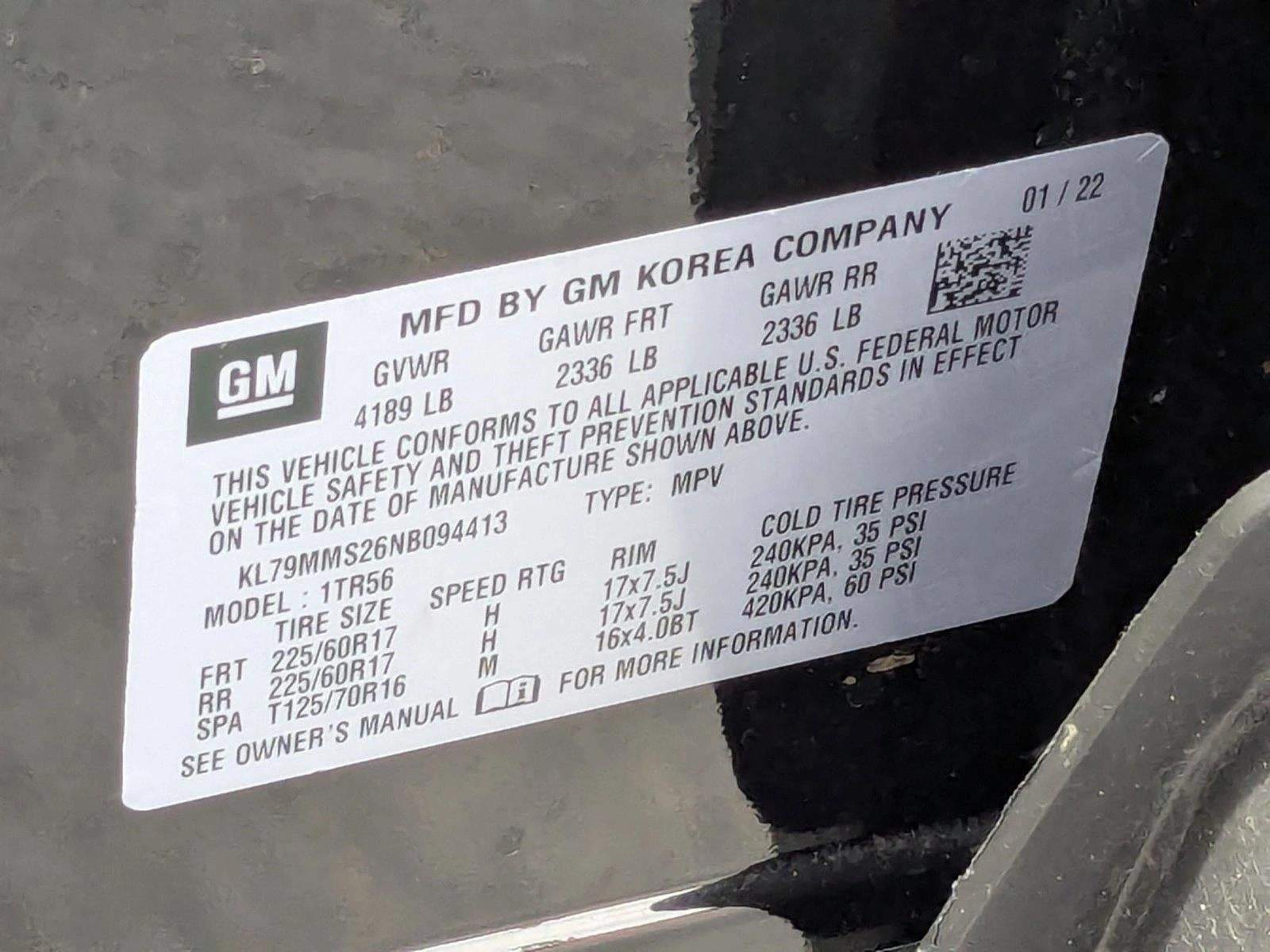 2022 Chevrolet Trailblazer LS