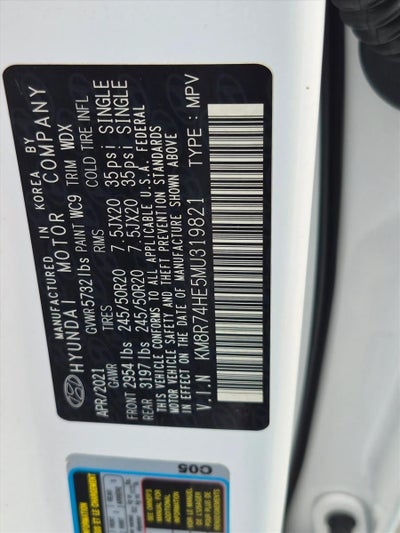 2021 Hyundai Palisade Calligraphy