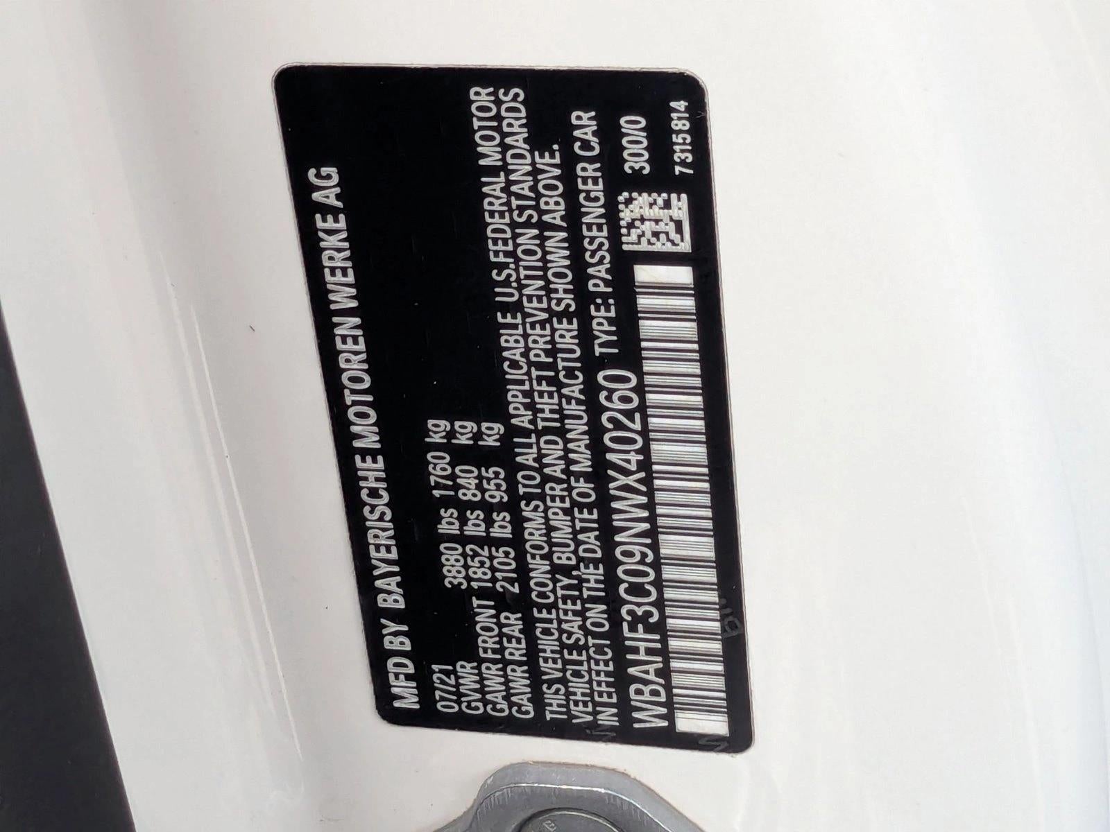 2022 BMW Z4 sDrive30i