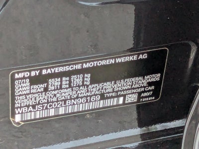 2020 BMW 5 Series M550i xDrive