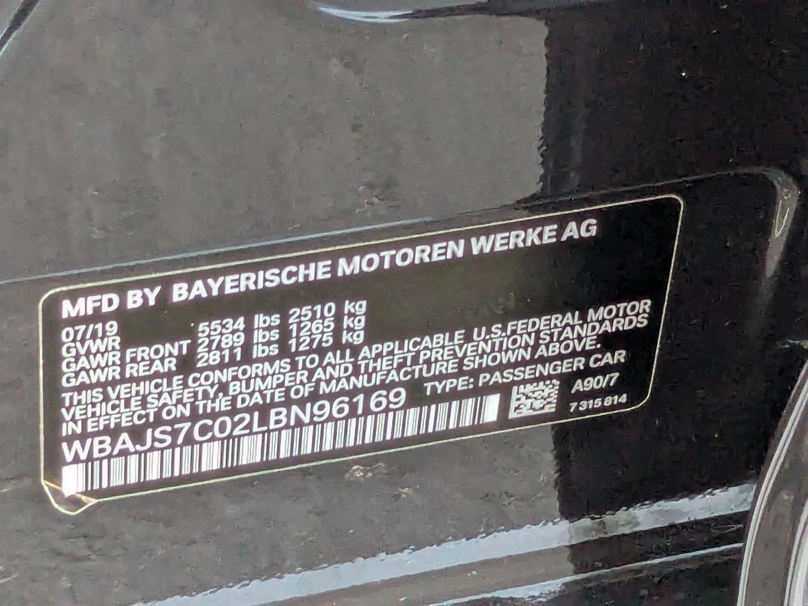 2020 BMW 5 Series M550i xDrive