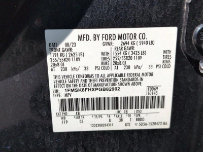 2023 Ford Explorer Limited 4WD