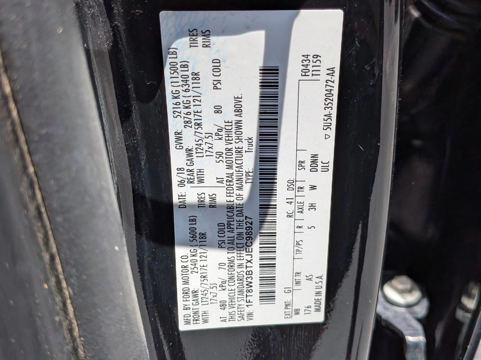 2018 Ford Super Duty F-350 SRW XL 4WD Crew Cab 6.75' Box