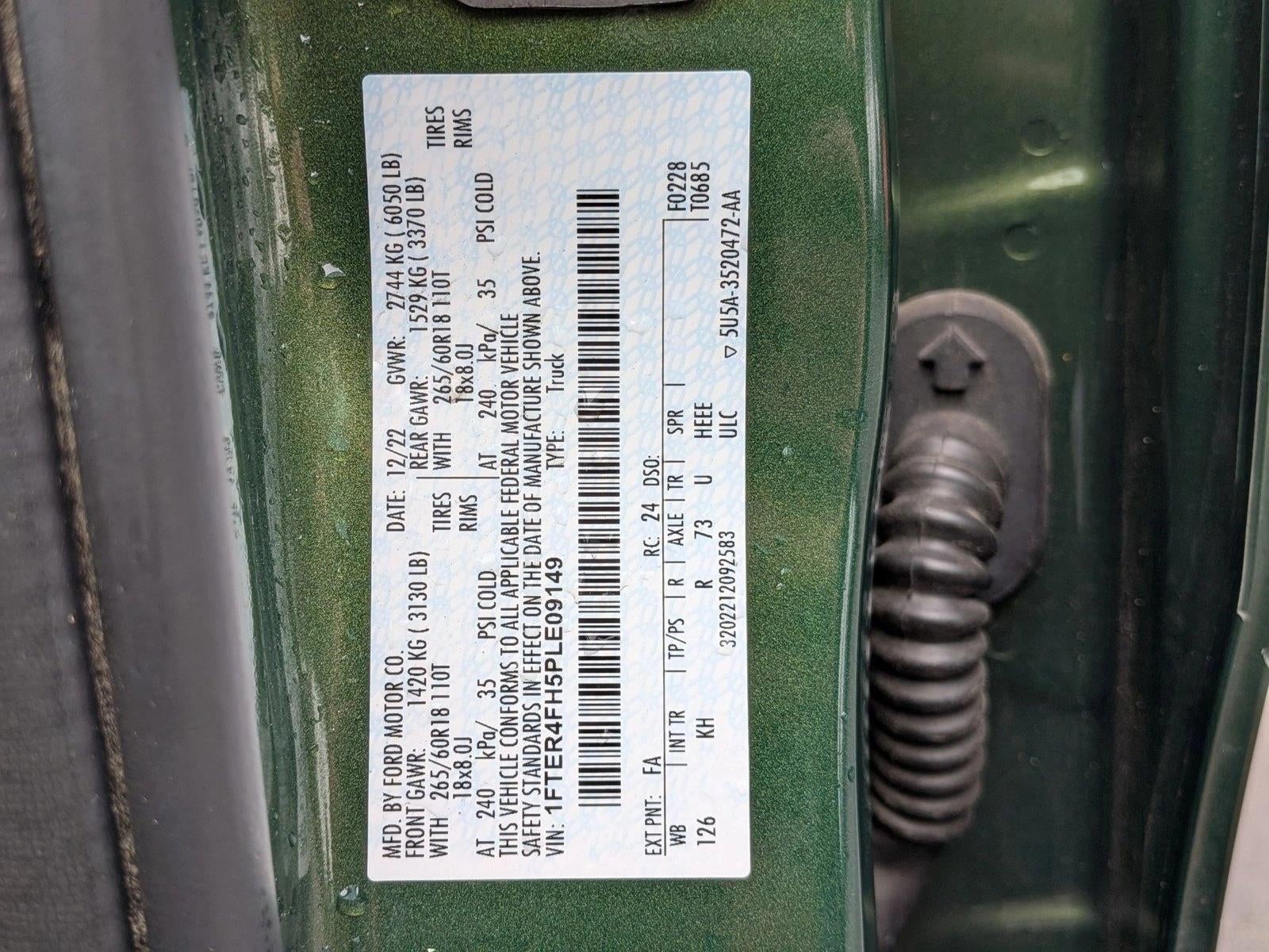 2023 Ford Ranger LARIAT 4WD SuperCrew 5' Box