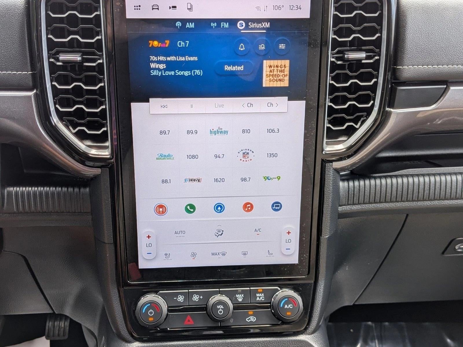 2025 Ford Ranger LARIAT 2WD SuperCrew 5' Box