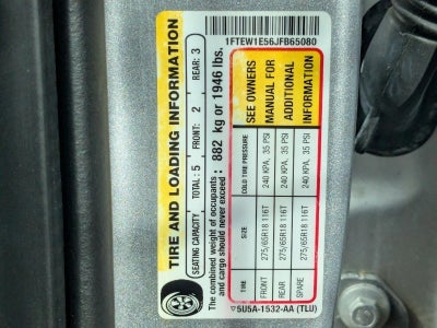 2018 Ford F-150 XLT 4WD SuperCrew 5.5' Box