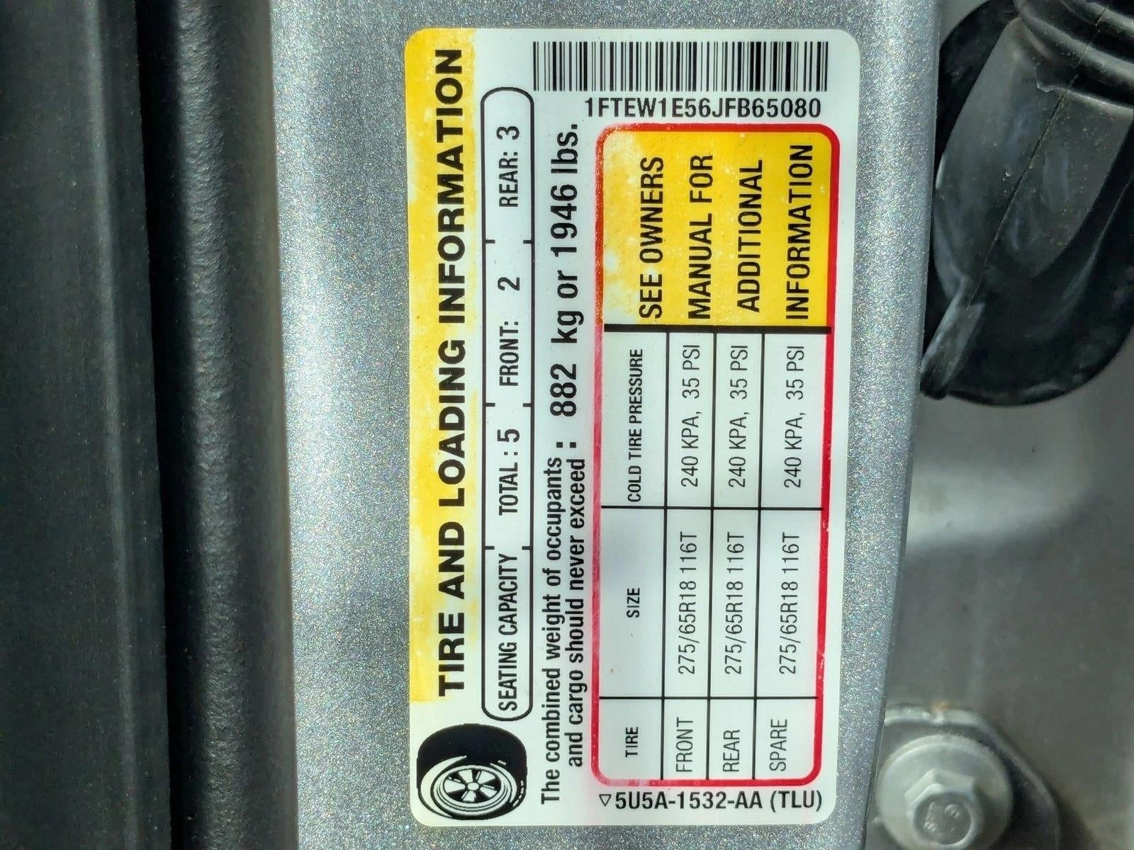 2018 Ford F-150 XLT 4WD SuperCrew 5.5' Box