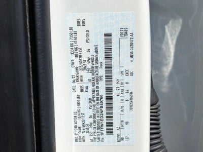 2022 Ford F-150 Platinum 4WD SuperCrew 5.5' Box