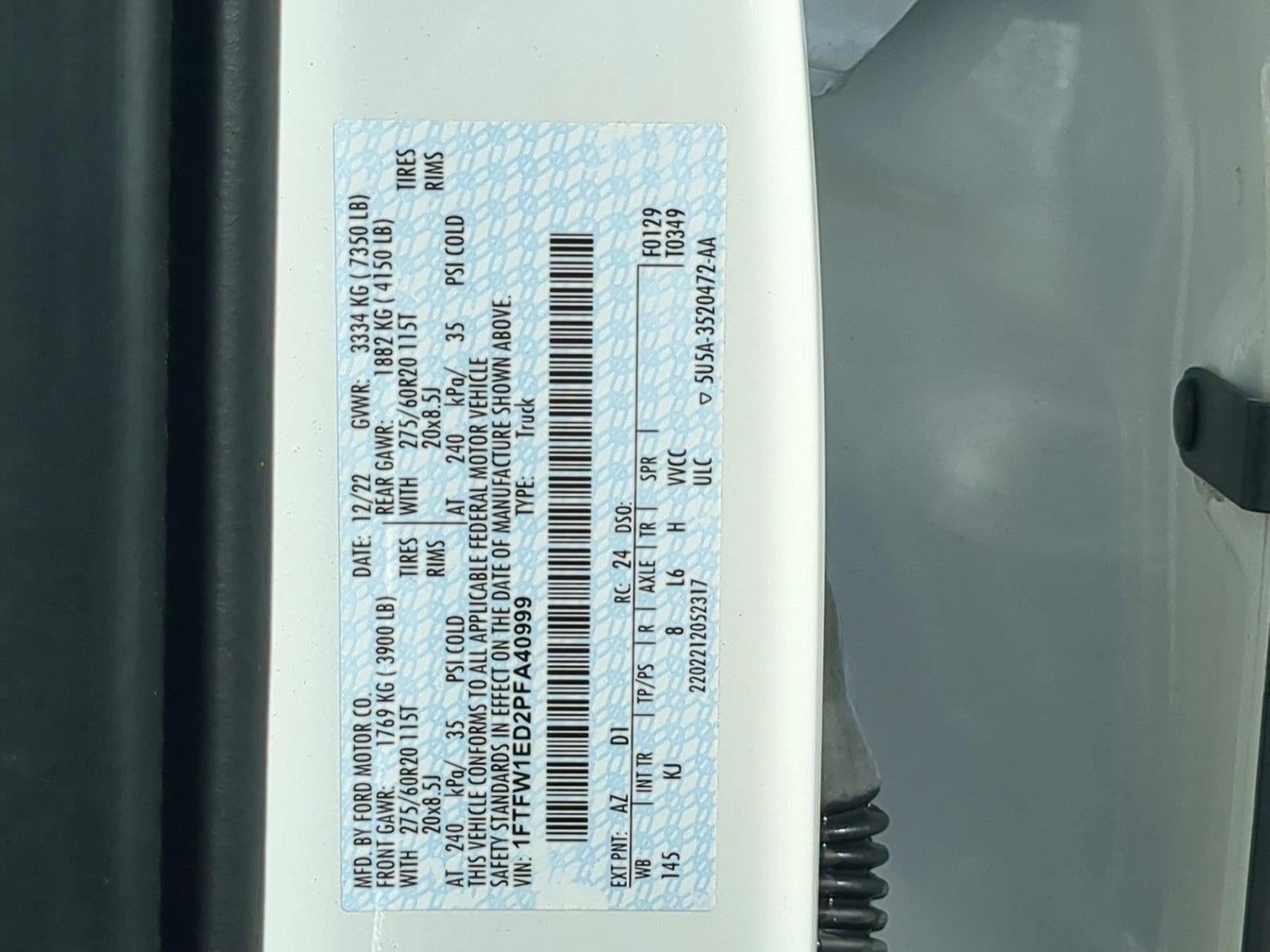 2023 Ford F-150 King Ranch 4WD SuperCrew 5.5' Box