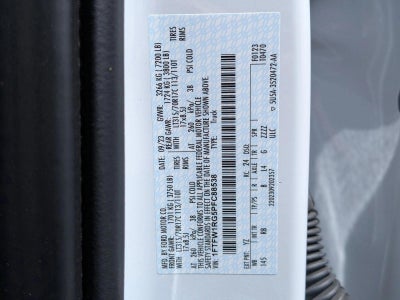 2023 Ford F-150 Raptor 4WD SuperCrew 5.5' Box