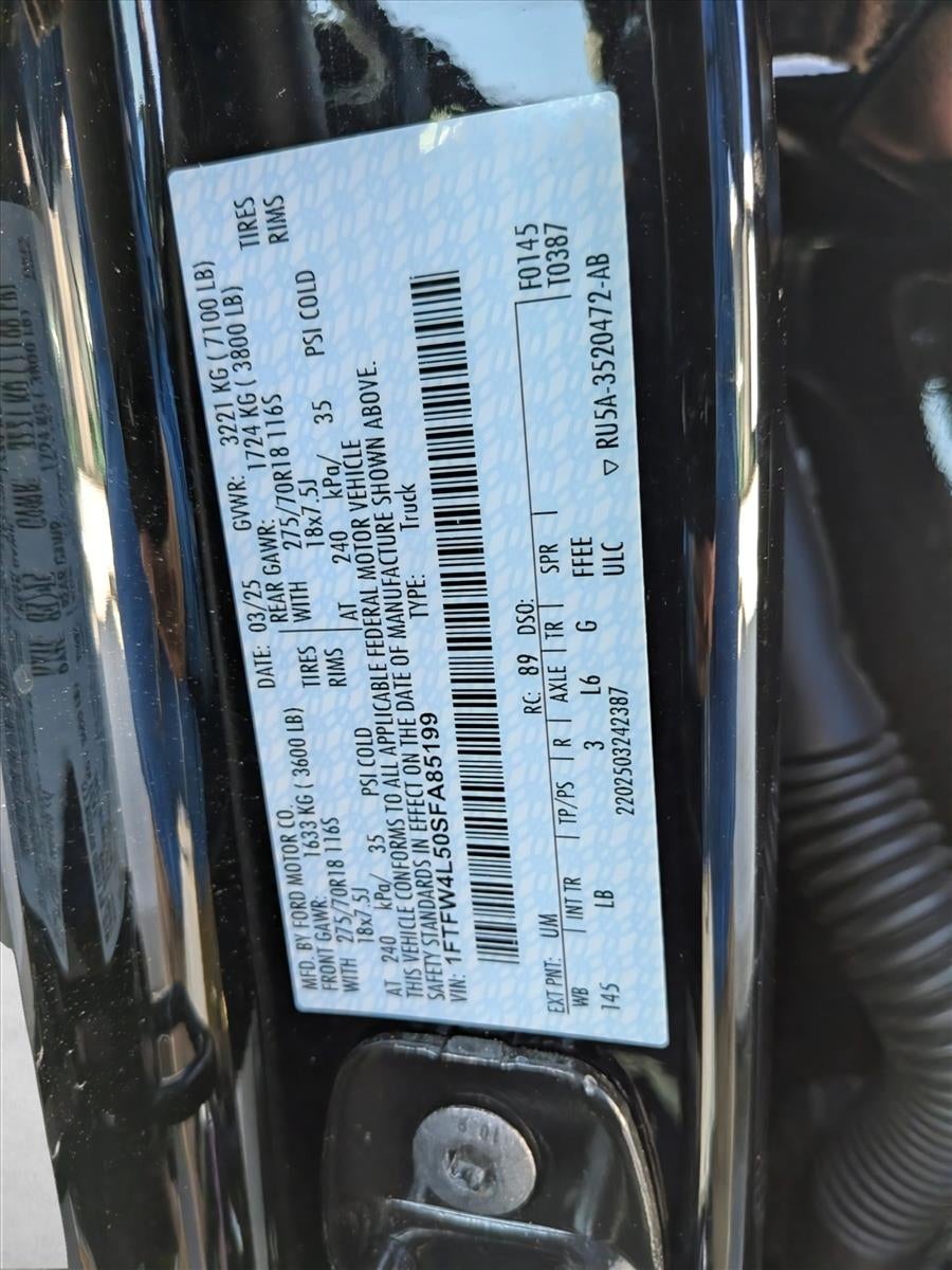 2025 Ford F-150 Tremor 4WD SuperCrew 5.5' Box