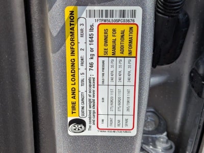 2025 Ford F-150 LARIAT 4WD SuperCrew 5.5' Box