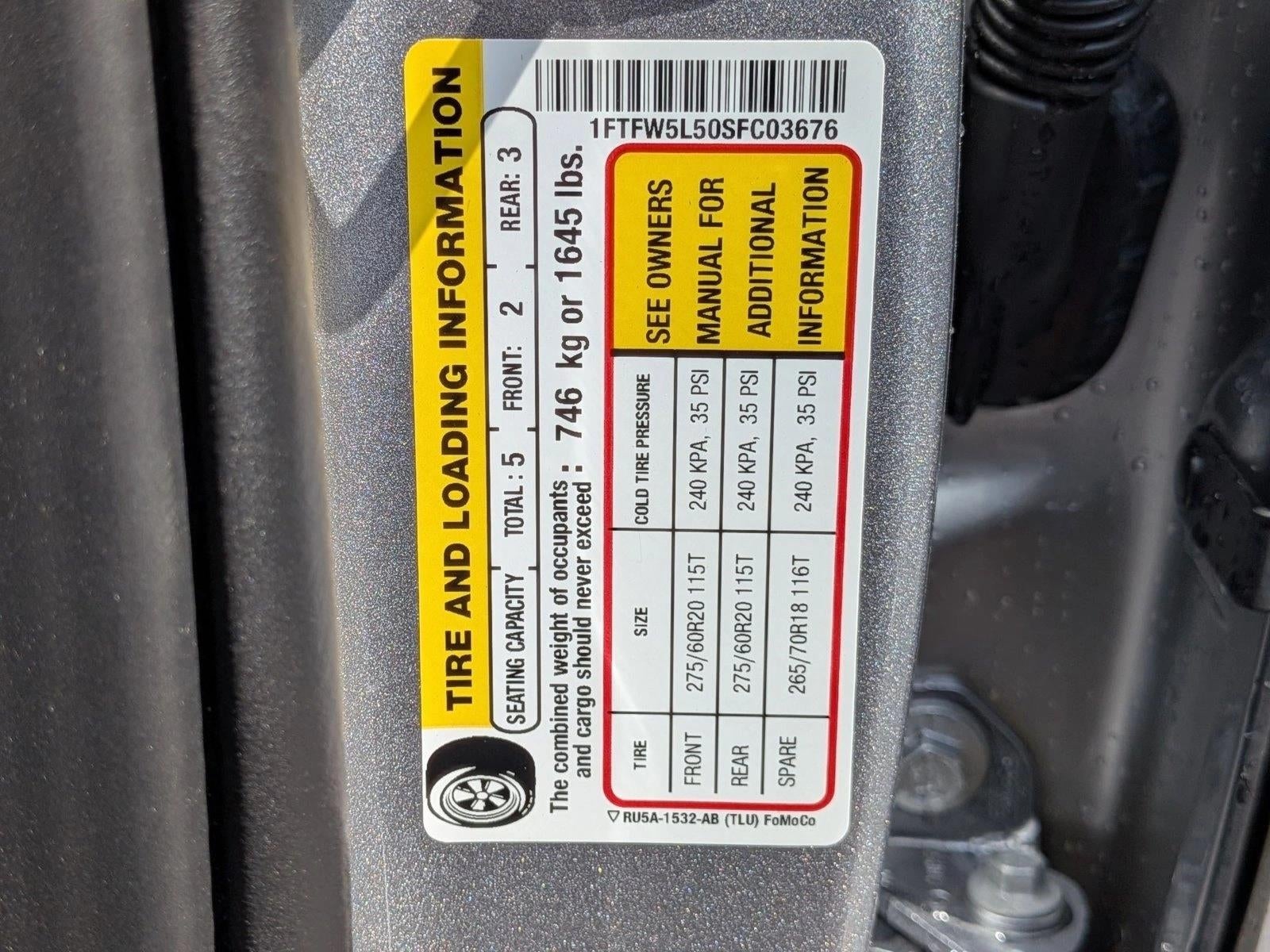 2025 Ford F-150 LARIAT 4WD SuperCrew 5.5' Box