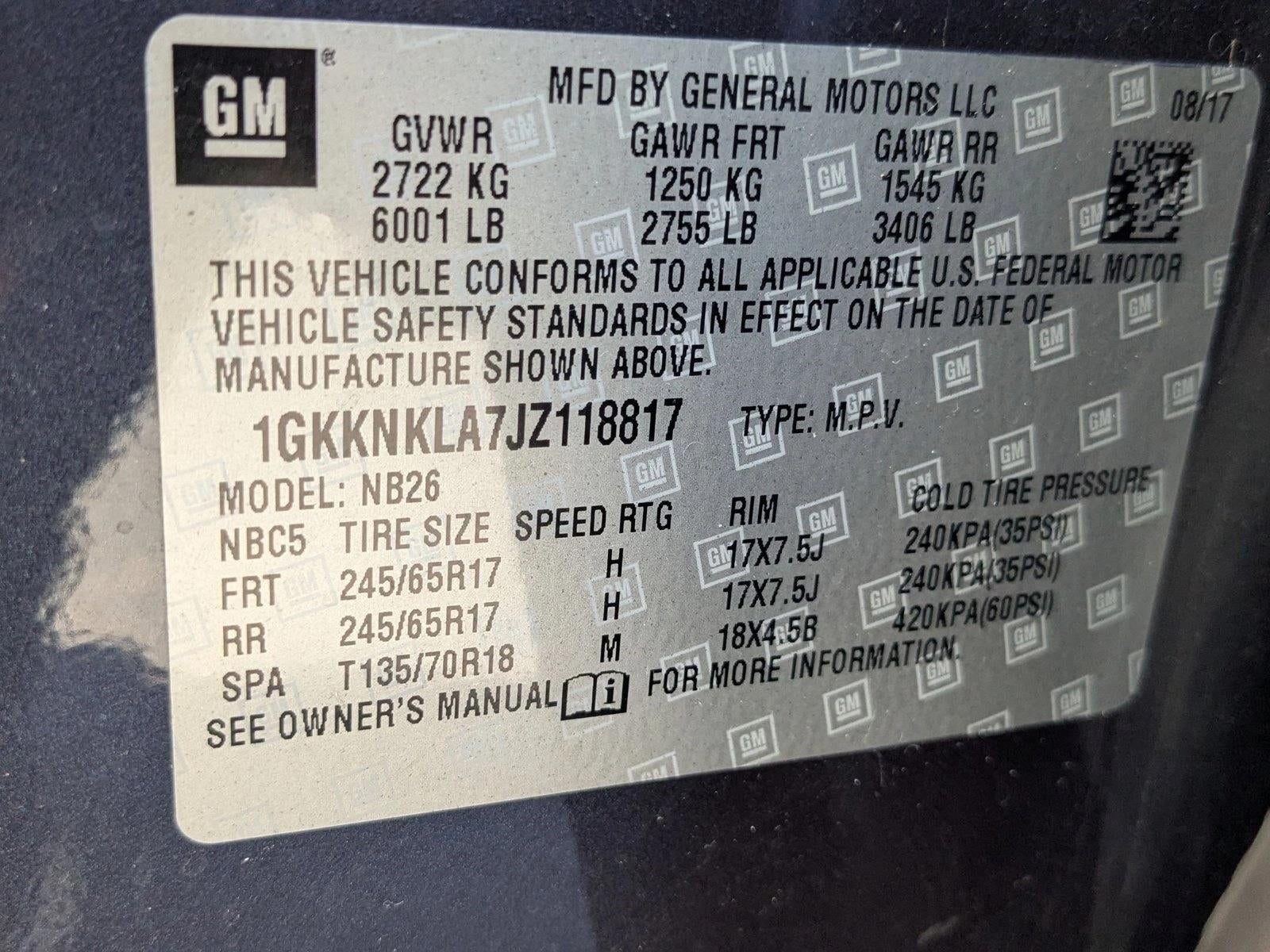 2018 GMC Acadia FWD SLE-1