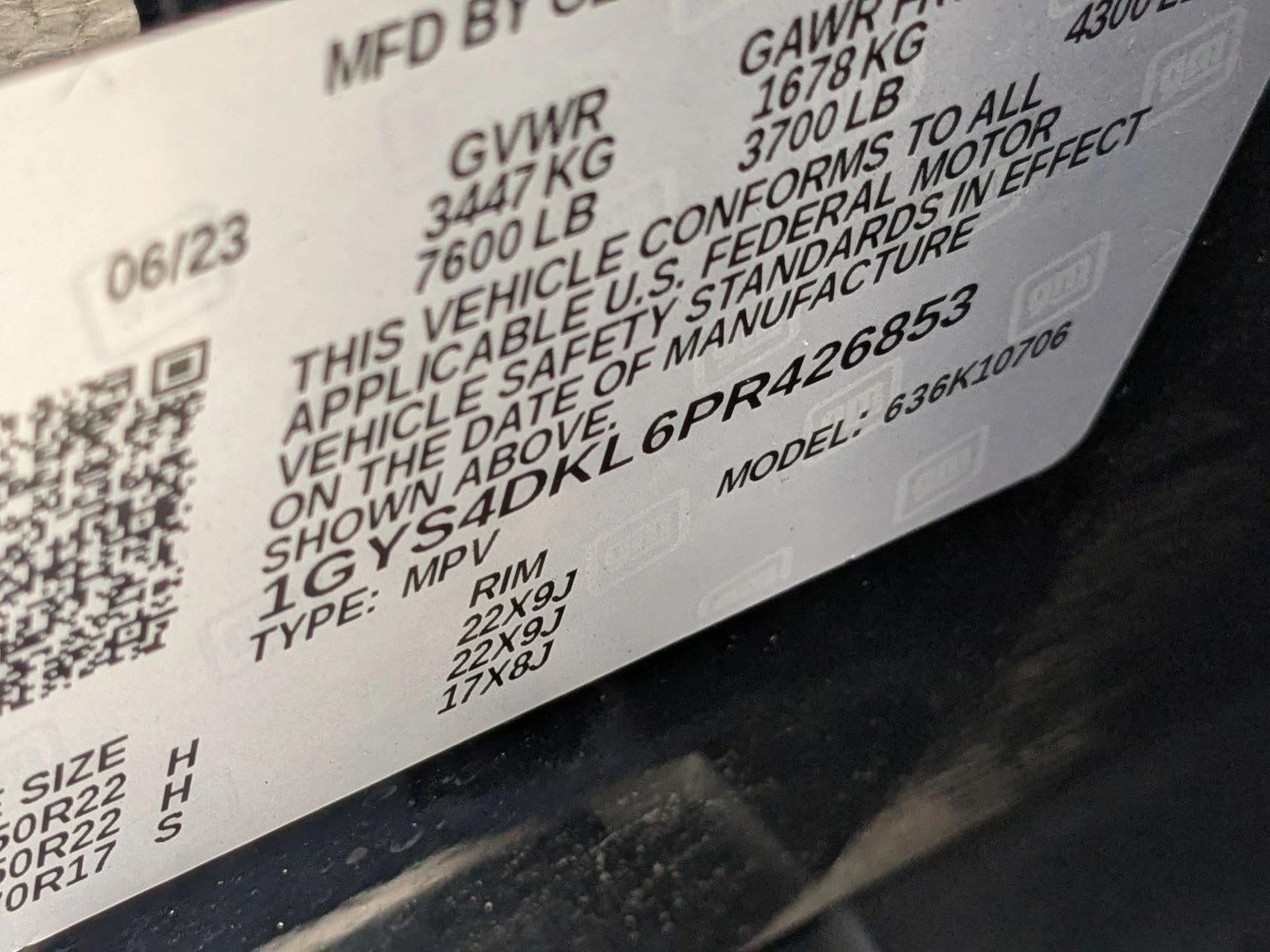 2023 Cadillac Escalade 4WD Premium Luxury Platinum