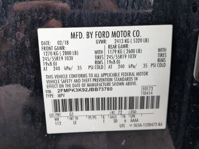 2018 Ford Edge Titanium FWD