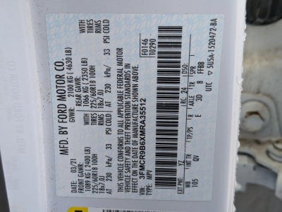 2021 Ford Bronco Sport Big Bend 4x4