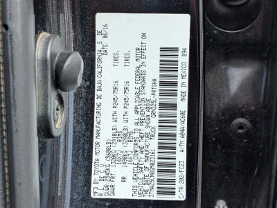 2016 Toyota Tacoma 2WD Double Cab Short Bed V6 Automatic SR5 (Natl)