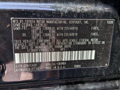 2021 Toyota RAV4 Hybrid XLE Premium AWD (Natl)