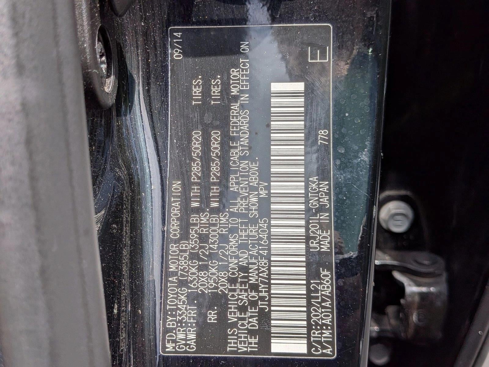2015 Lexus LX 570 4WD 4dr
