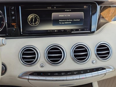 2015 Mercedes-Benz S-Class S 550 4MATIC® Coupe
