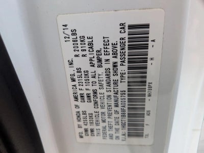 2015 Honda Accord Coupe EX-L CVT