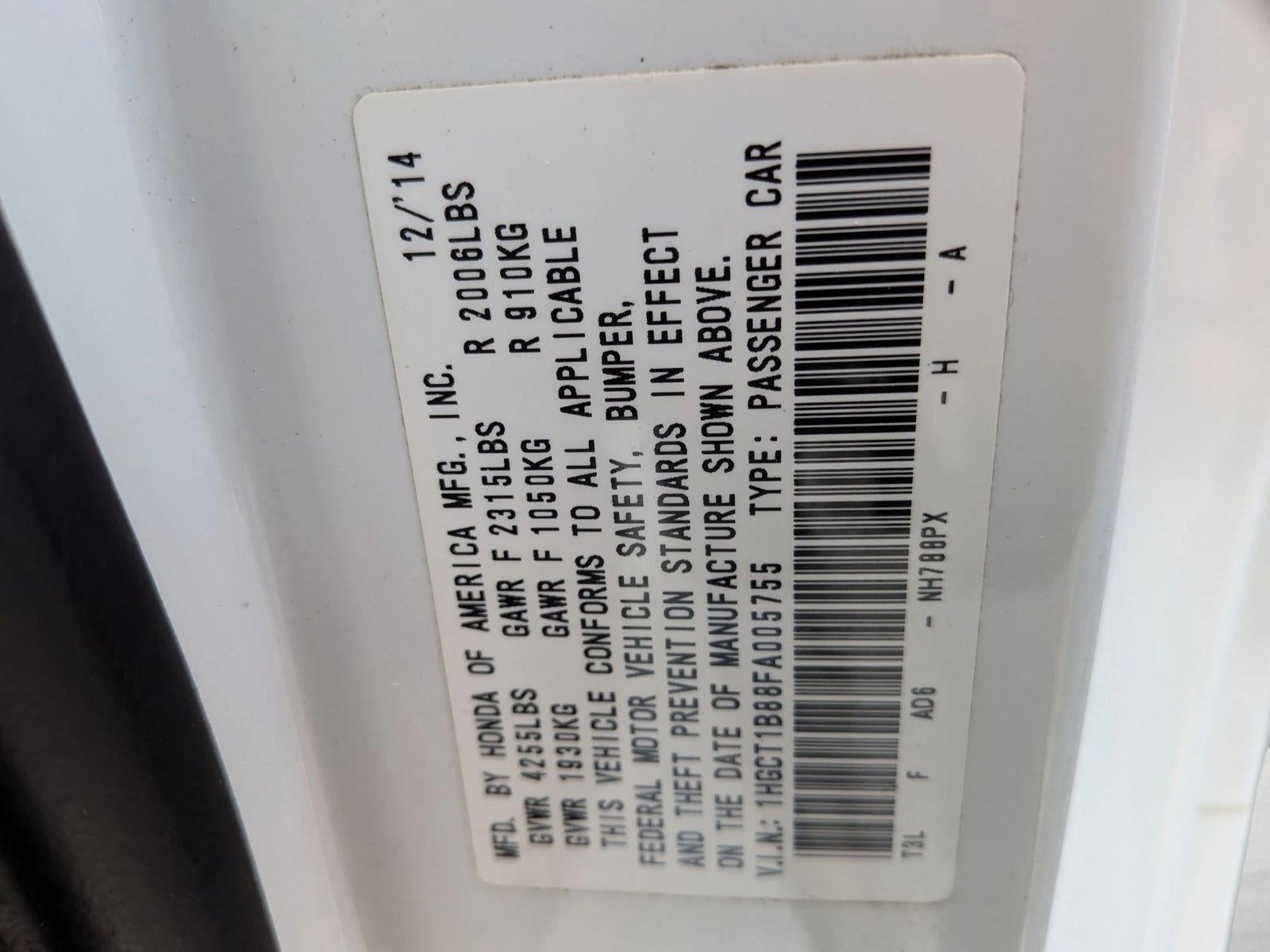 2015 Honda Accord Coupe EX-L CVT