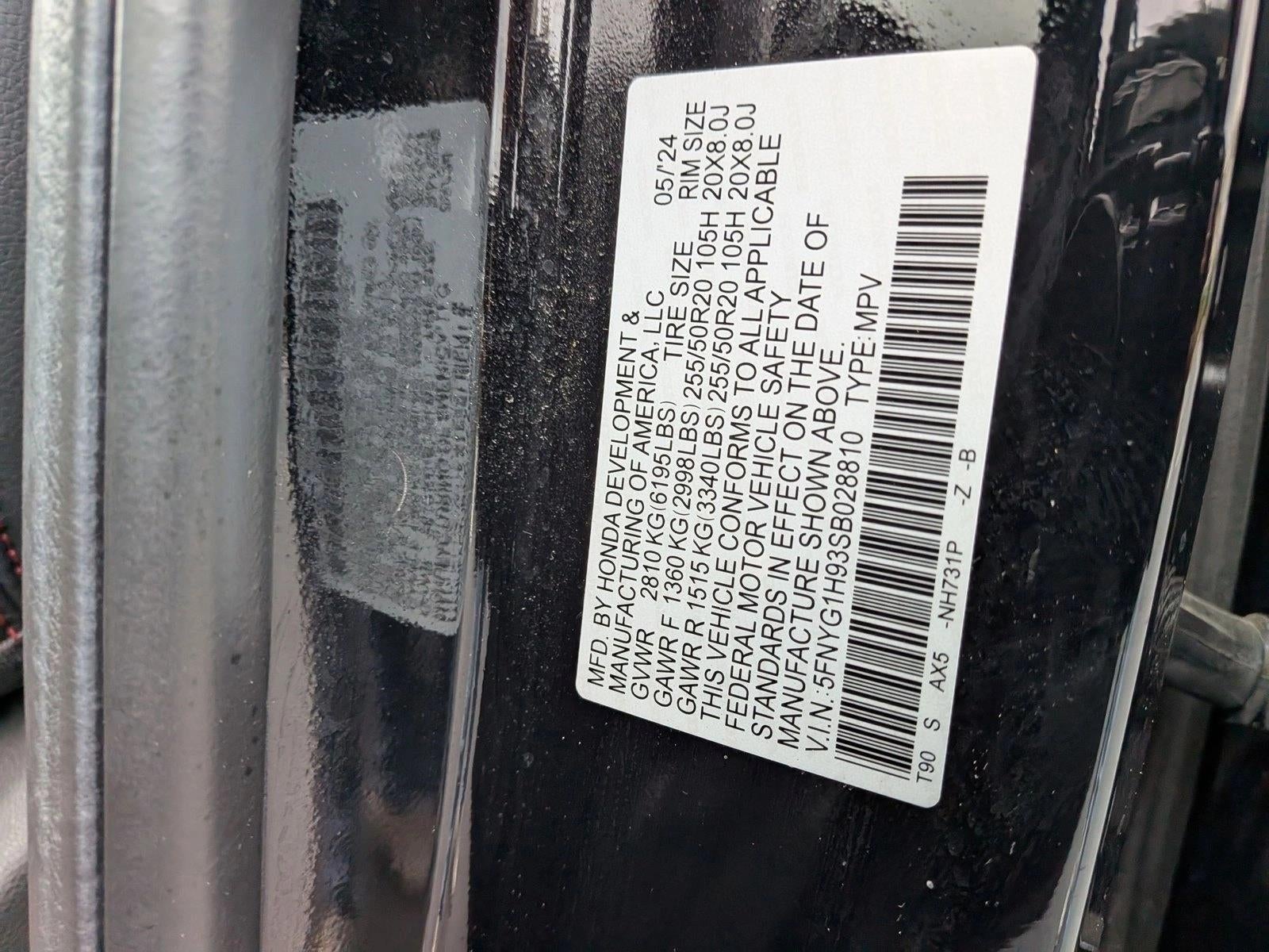 2025 Honda Pilot Black Edition AWD