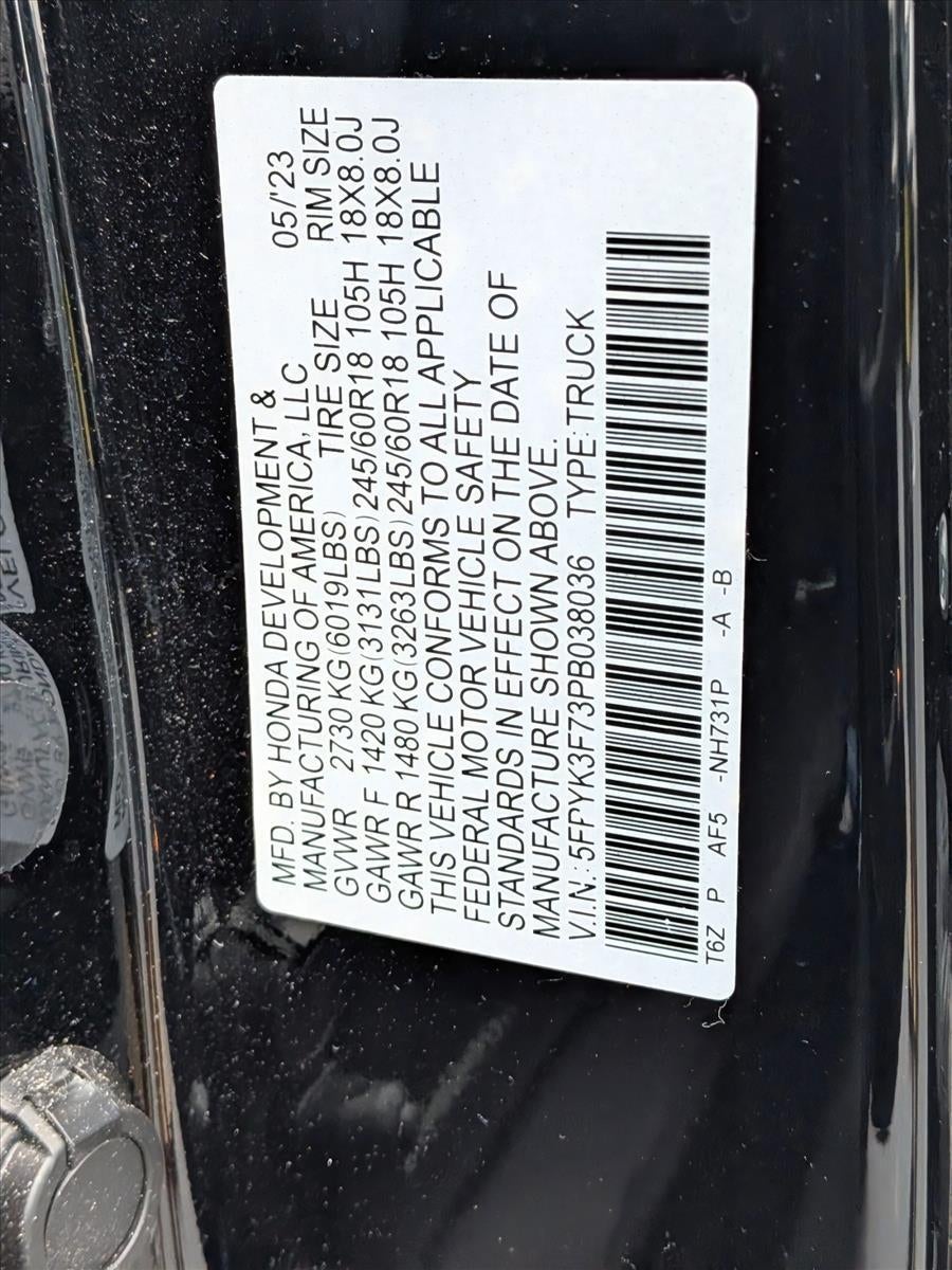 2023 Honda Ridgeline RTL-E AWD