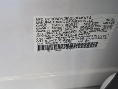 2023 Acura MDX FWD w/Technology Package