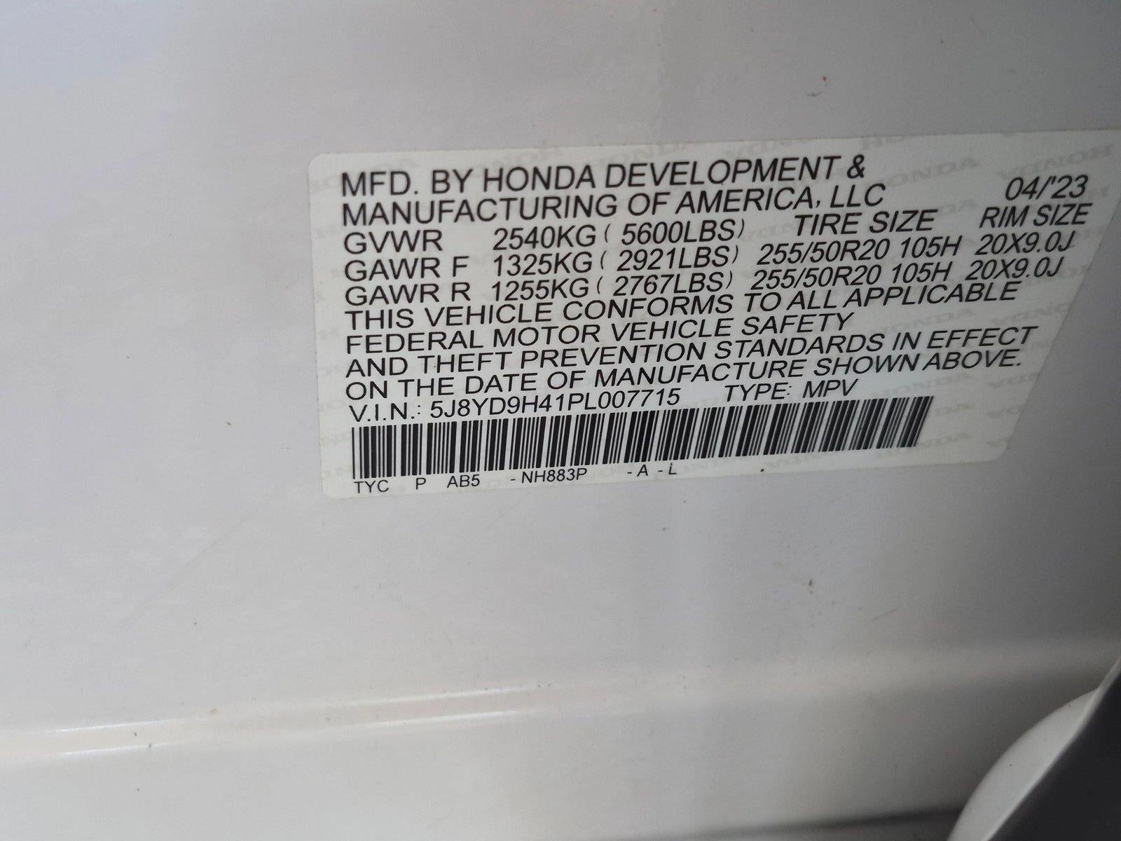 2023 Acura MDX FWD w/Technology Package