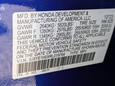 2024 Acura MDX SH-AWD w/A-Spec Package