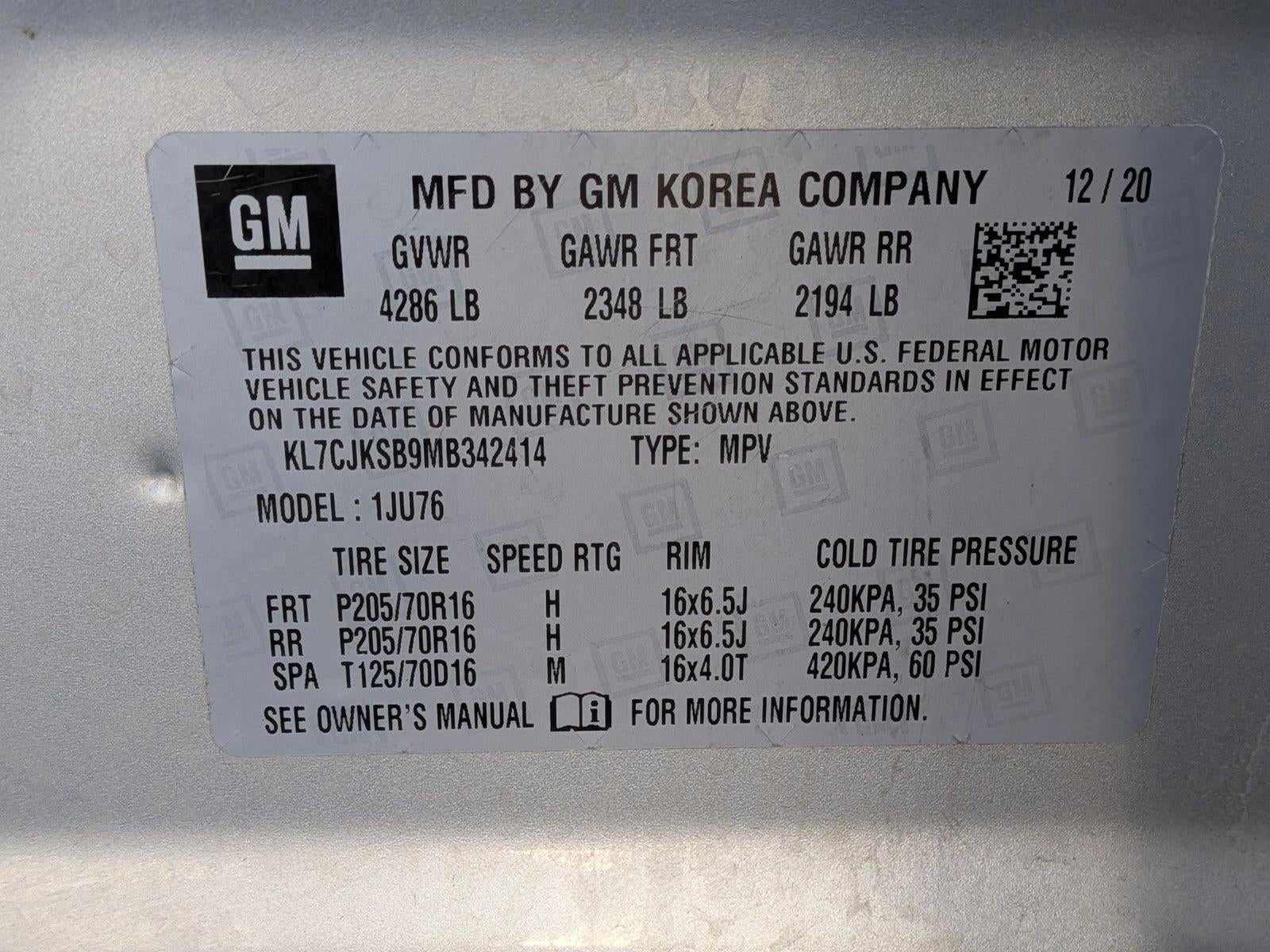 2021 Chevrolet Trax LS FWD