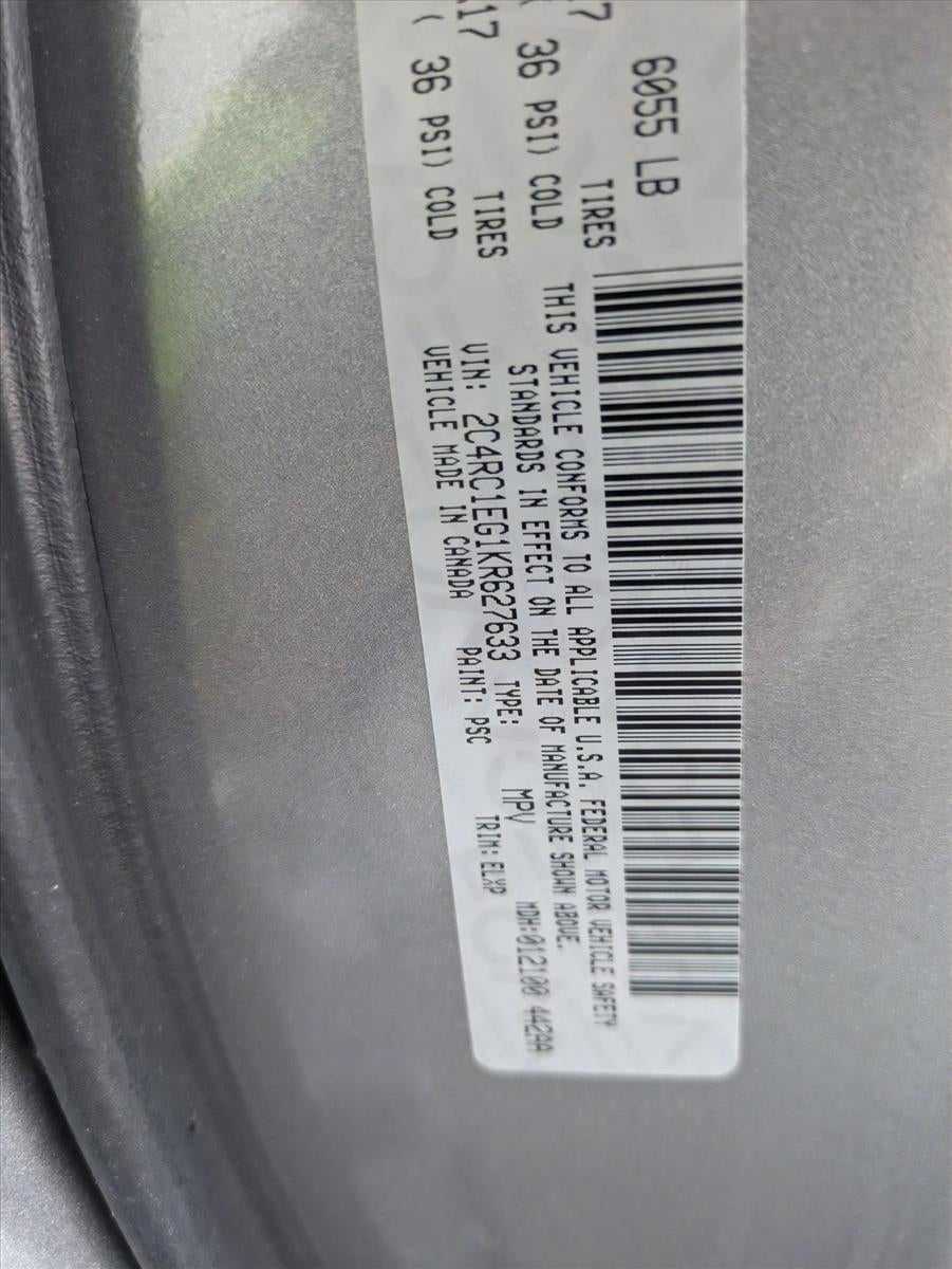 2019 Chrysler Pacifica Touring L Plus FWD