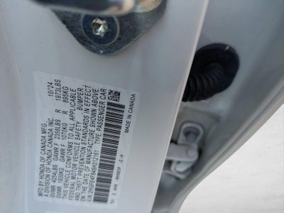 2025 Honda Civic Sedan Hybrid Sport Touring CVT