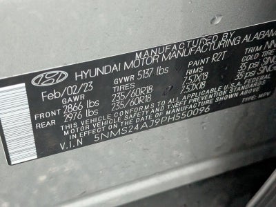 2023 Hyundai SANTA FE SEL FWD